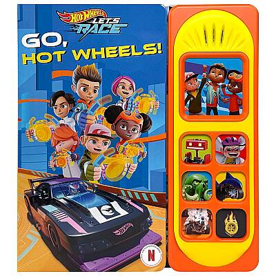 Pi Kids Hot Wheels Let'S Race: Go, Hot Wheels! Sound Book - 1