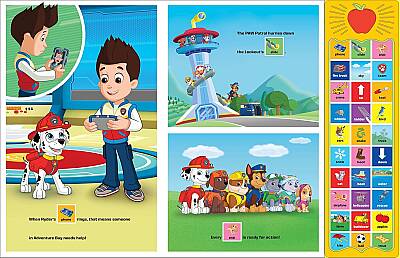 Pi Kids Nickelodeon Paw Patrol: First Words Sound Book - 2