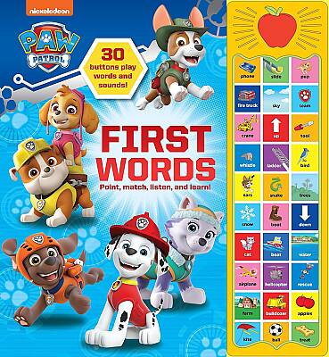 Pi Kids Nickelodeon Paw Patrol: First Words Sound Book - 1