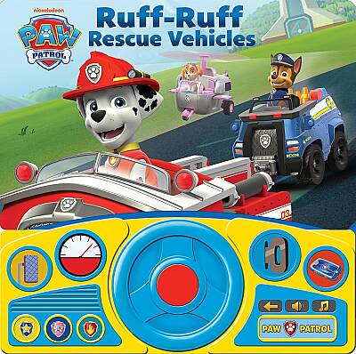 Pi Kids Nickelodeon Paw Patrol: Ruff-Ruff Rescue Vehicles Sound Book - 1