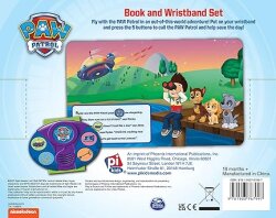 Pi Kids Nickelodeon Paw Patrol: Spaceship Rescue! Book And 5-Sound Wristband Set - 2