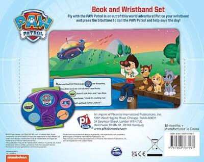 Pi Kids Nickelodeon Paw Patrol: Spaceship Rescue! Book And 5-Sound Wristband Set - 2