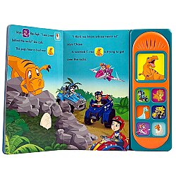Pi Kids Nickelodeon Paw Patrol Chase, Skye, Marshall, and More! - Dinosaur Adventure! 7- Button Sound Book - 4