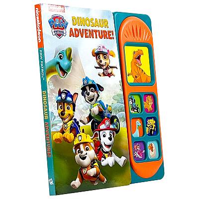 Pi Kids Nickelodeon Paw Patrol Chase, Skye, Marshall, and More! - Dinosaur Adventure! 7- Button Sound Book - 2