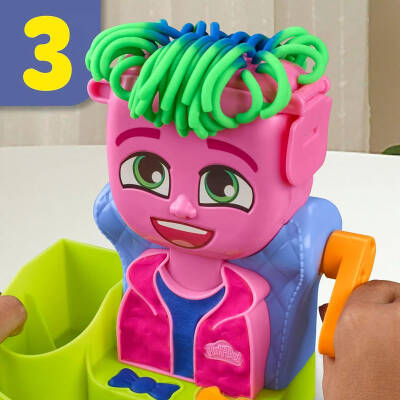 Play-Doh Colorful Hair Salon Has-F8807 - 2