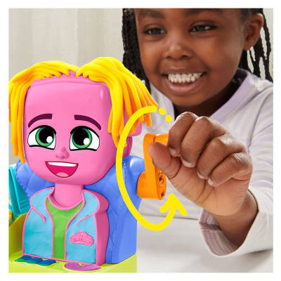Play-Doh Colorful Hair Salon Has-F8807 - 6