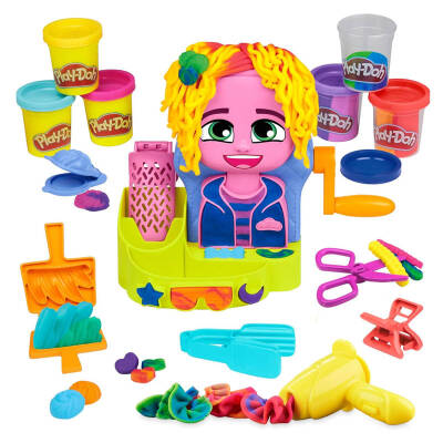 Play-Doh Colorful Hair Salon Has-F8807 - 1