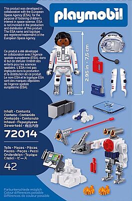 Playmobil ESA: Astronaut with Robot 72014 - 4