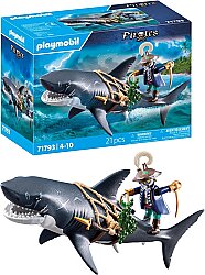 Playmobil Giant Shark With Pirate 71793 - Playmobil