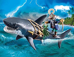 Playmobil Giant Shark With Pirate 71793 - 3