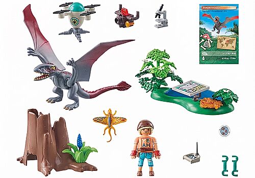 Playmobil Observatory For Dimorphodon 71525 - 1