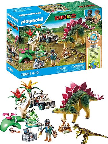 Playmobil Research Camp With Dinos 71523 - 1