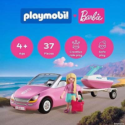 Playmobil x Barbie Convertible 72123 - 3