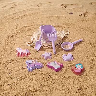 Playnjoy Silikon Lila Plaj Oyuncak Seti - 10 Parça - 3