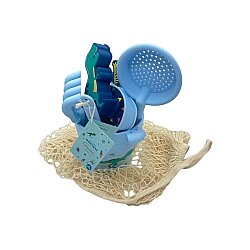 Playnjoy Silikon Mavi Plaj Oyuncak Seti - 10 Parça - 4