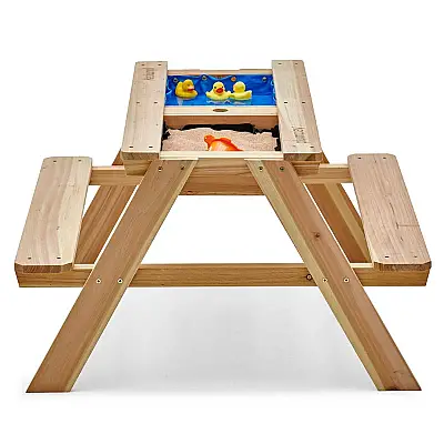 Plum Ahşap Kum ve Su Piknik Masası - 1