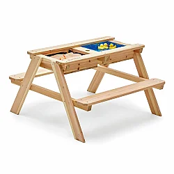 Plum Ahşap Kum ve Su Piknik Masası - 5