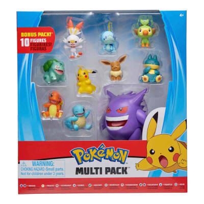 Pokemon Battle 10-Figure Set Pok/Pkw0244 - 1