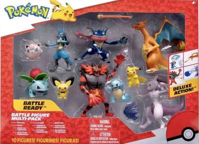 Pokemon Battle 10-Figure Set Pok/Pkw2567 - 1