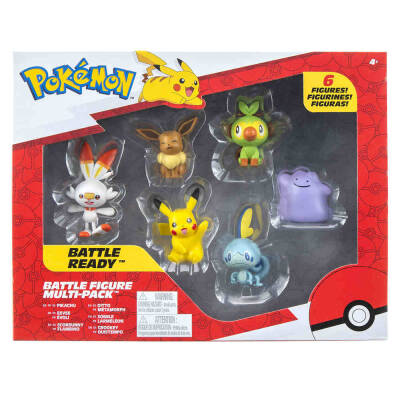 Pokemon Battle 6-Figure Set Pok/Pkw2471 - 1