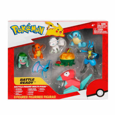 Pokemon Battle 8-Figure Set Pok/Pkw2542-A - 1