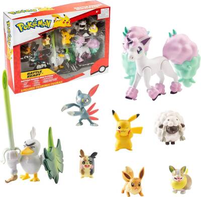 Pokemon Battle 8-Figure Set Pok/Pkw2542 - 1
