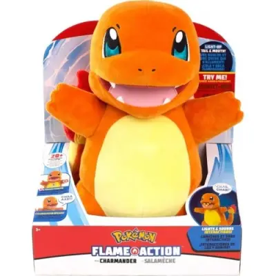 Pokemon Charmander Sound & Light Plush Figure Pok/97770 - 1