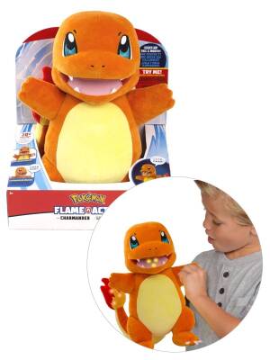 Pokemon Charmander Sound & Light Plush Figure Pok/97770 - 3
