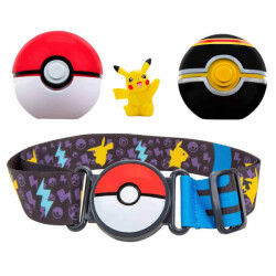 Pokemon Clip 'N' Go Pokeball Belt And Figure Set - Pikachu - 7 Pok/Pkw0080 - 2