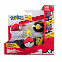 Pokemon Clip 'N' Go Pokeball Belt And Figure Set - Pikachu Pok/Pkw2718 - 1