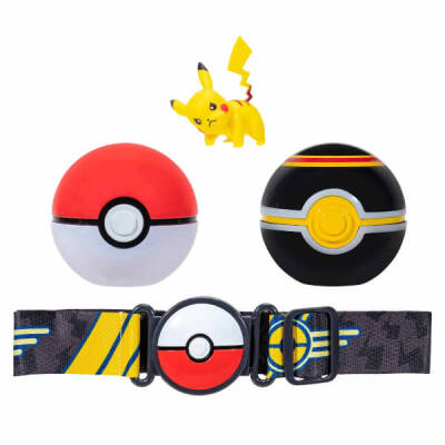 Pokemon Clip 'N' Go Pokeball Belt And Figure Set - Pikachu Pok/Pkw2718 - 2