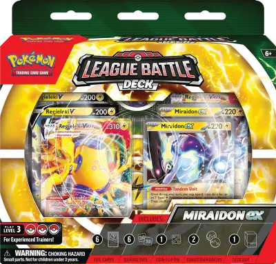 Pokemon November Leauge Battle Deck (Miraidon) 290-85273 - 1