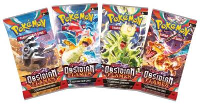 Pokemon Tcg Scarlet & Violet 3 Obsidian Flames Booster Box - 1