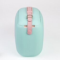 Polarbox Verde Agua - Rosa Baby Pop Soğuk Tutucu Çanta 6L 9348 - 3