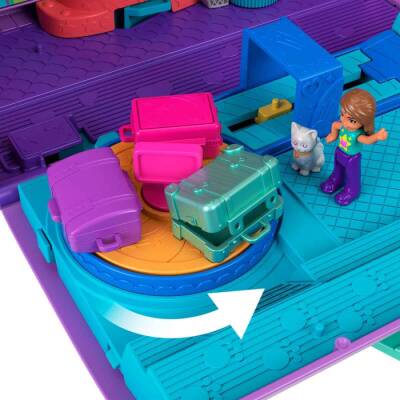 Polly Pocket Adventures In Rio Airplane Playset Hwp19 - 4