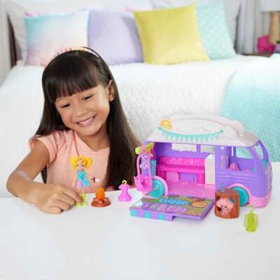 Polly Pocket Fun Caravan Playset Jcc32 - 6