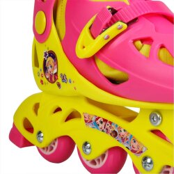 Polly Pocket Inline 4-Wheel Roller Skates - Sizes 34/37 - 3