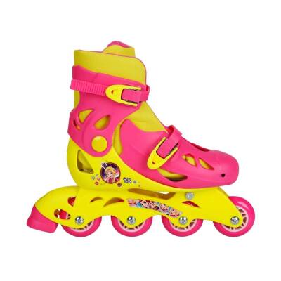 Polly Pocket Inline 4-Wheel Roller Skates - Sizes 34/37 - 1