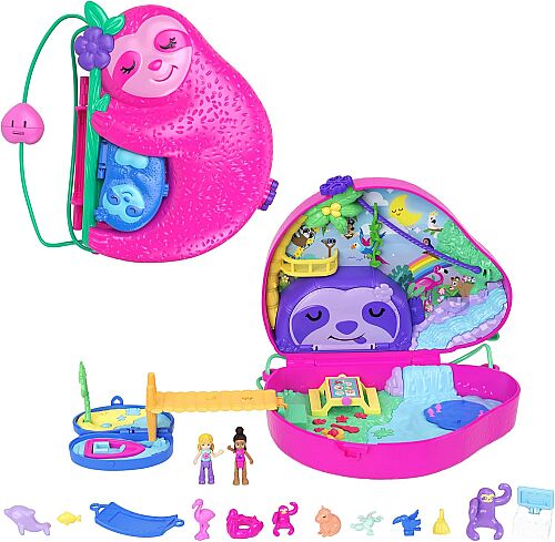 Polly Pocket Micro Play Sets That Can Be Used In A Bag Gkj63 - 1