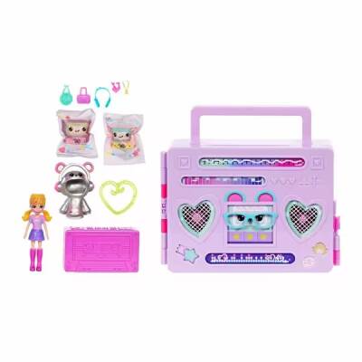 Polly Pocket Radyo Temalı Moda Eğlencesi Oyun Seti Mtl-Hrd65 - 4