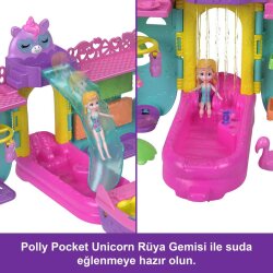 Polly Pocket Unicorn Bot Playset Hwp26 - 5