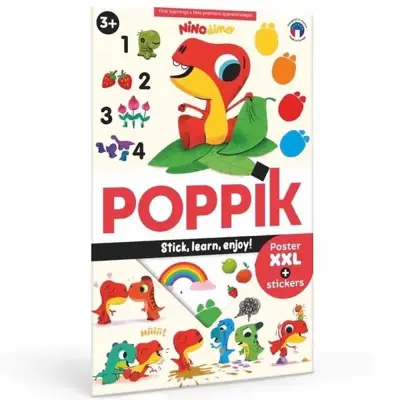 Poppik Discovery Sticker Poster First Learnings Dıs034 - 1