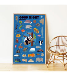 Poppik Discovery Sticker Poster Good Night Dıs047 - 2