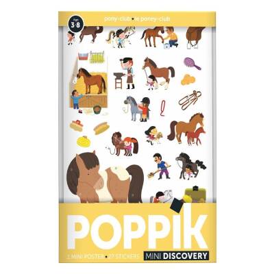 Poppik Mini Sticker Poster Pony Mın005 - 1