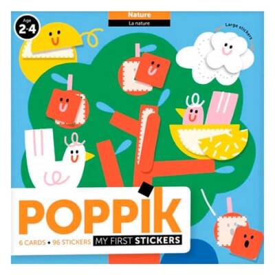 Poppik My First Reusable Sticker Set Nature Baby005 - 1