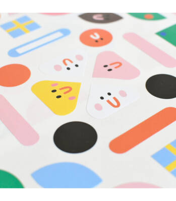 Poppik My First Reusable Sticker Set Nature Baby005 - 2