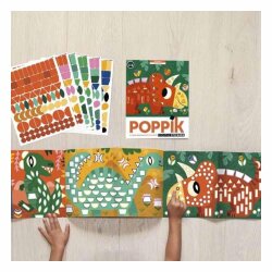Poppik Panorama Poster Dinosaurs Mat017 - 2