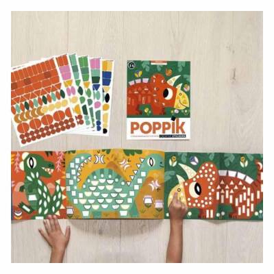 Poppik Panorama Poster Dinosaurs Mat017 - 2