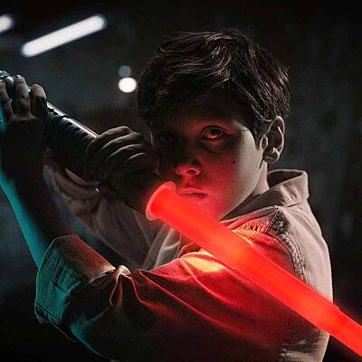 Power Saber Işın Kılıcı Kırmızı - 4
