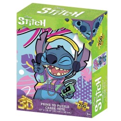 Prime 3D 200 Parca 3D Puzzle: Disney Stitch Prm/33394 - Prime 3D
